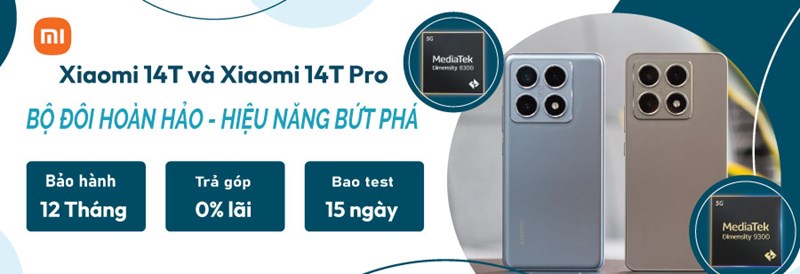 Xiaomi 14T và Xiaomi 14T Pro